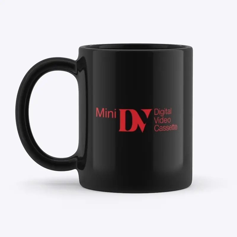 Black Mini-DV Mug